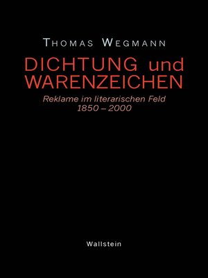cover image of Dichtung und Warenzeichen